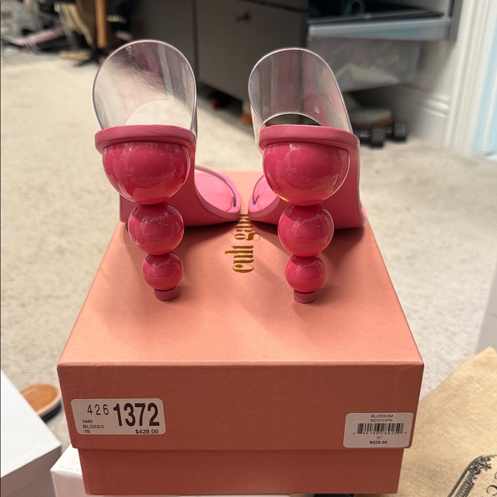 Cult Gaia Pink Women's heels 37